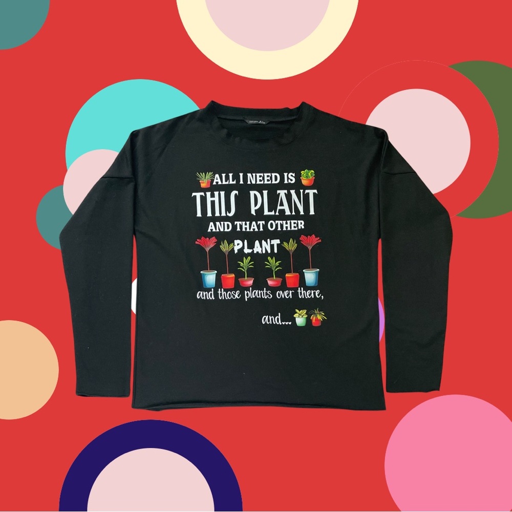 Plant Lover’s Long Sleeve T-Shirt